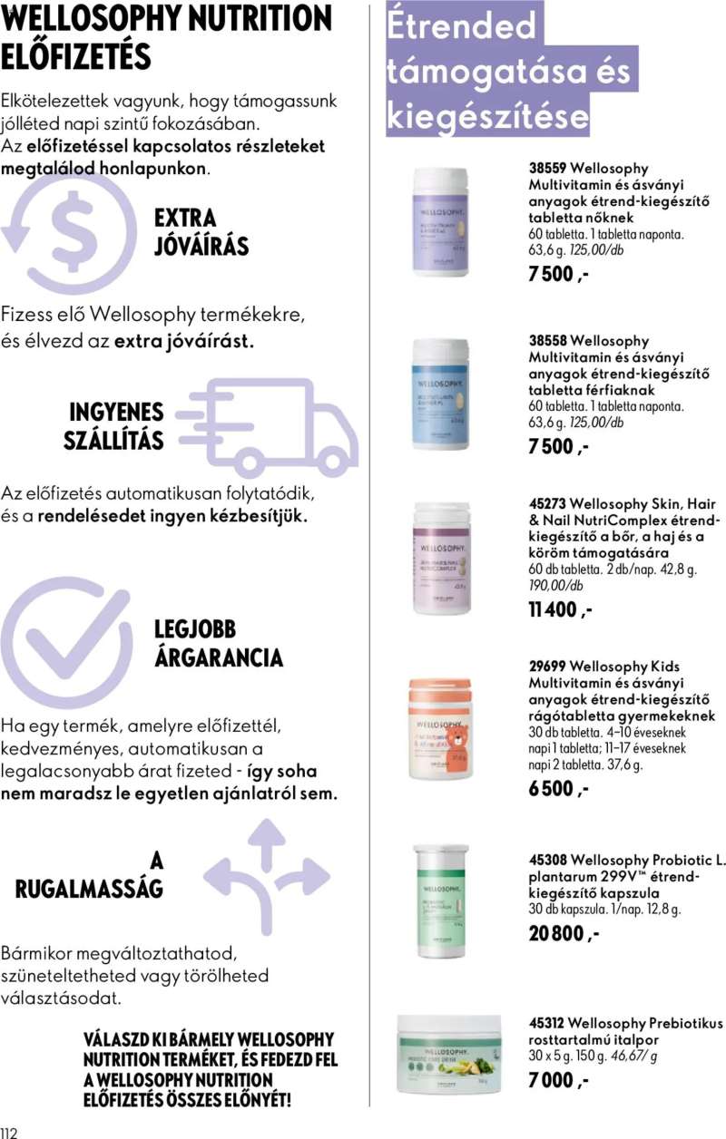 Oriflame Oriflame katalógus 2026/10 112 oldal