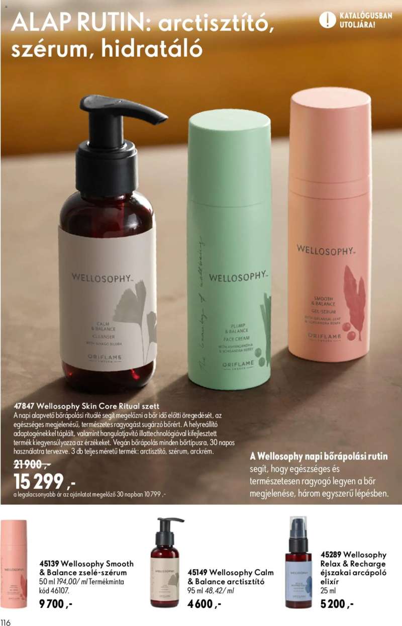 Oriflame Oriflame katalógus 2026/10 116 oldal