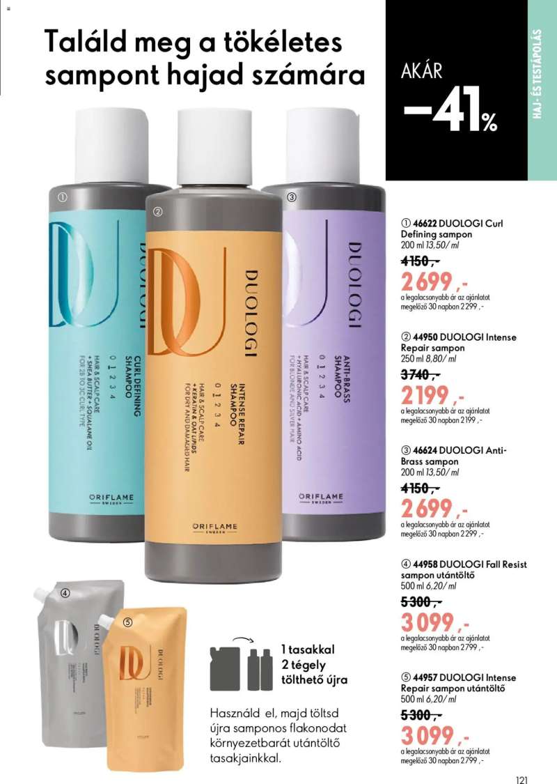 Oriflame Oriflame katalógus 2026/10 121 oldal