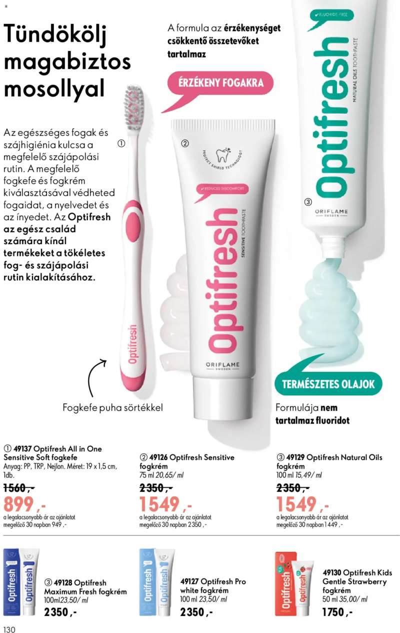 Oriflame Oriflame katalógus 2026/10 130 oldal