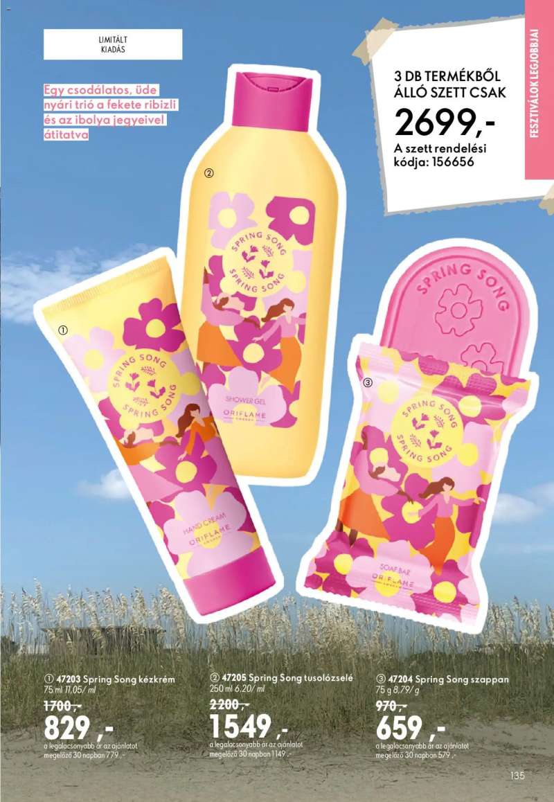 Oriflame Oriflame katalógus 2026/10 135 oldal