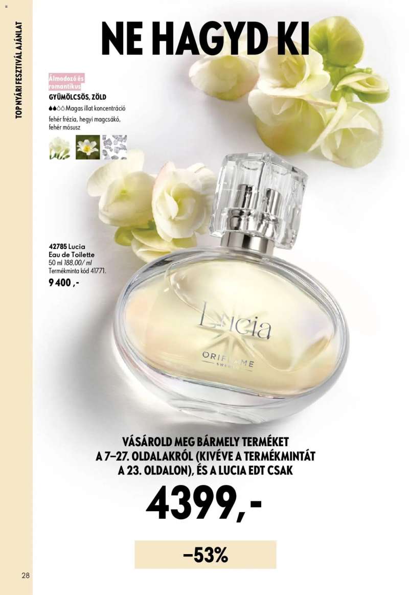 Oriflame Oriflame katalógus 2026/10 28 oldal