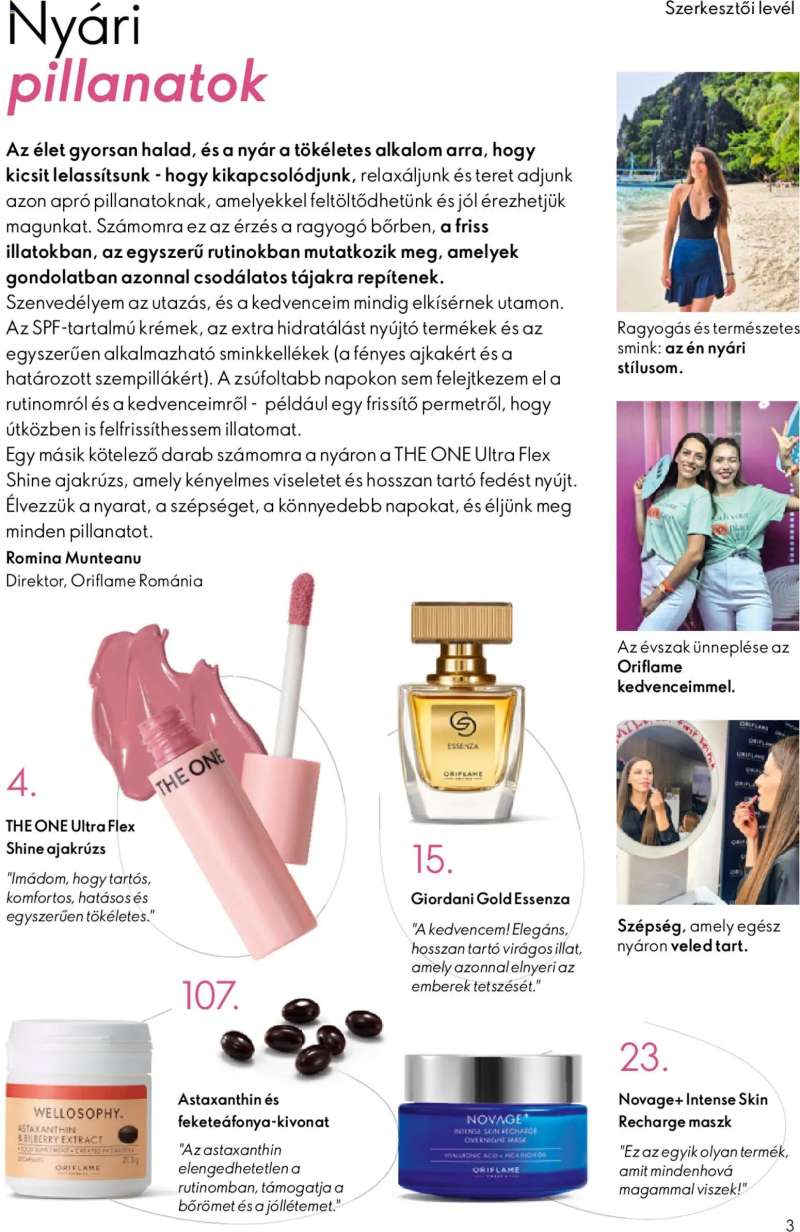 Oriflame Oriflame katalógus 2026/10 3 oldal