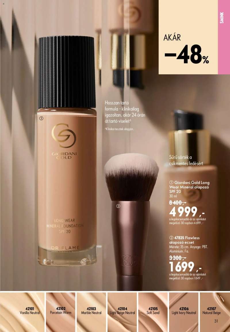 Oriflame Oriflame katalógus 2026/10 31 oldal