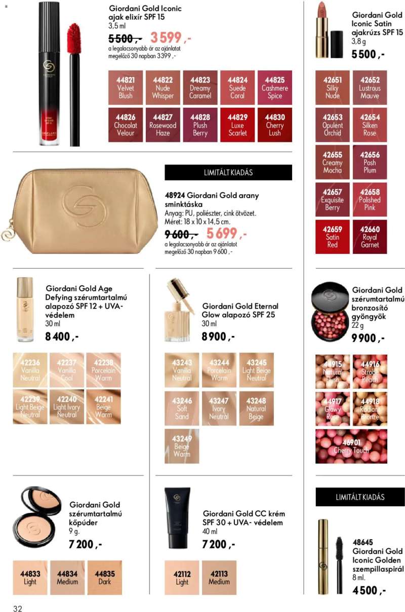 Oriflame Oriflame katalógus 2026/10 32 oldal