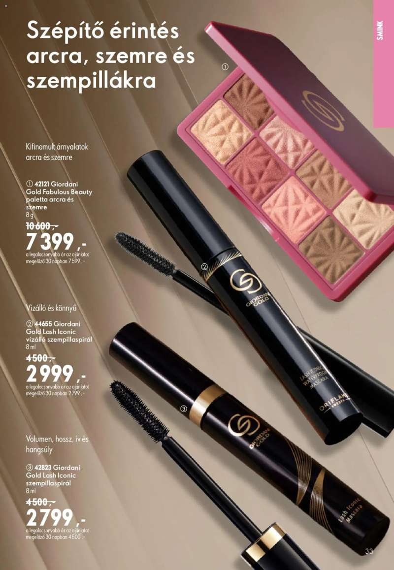 Oriflame Oriflame katalógus 2026/10 33 oldal