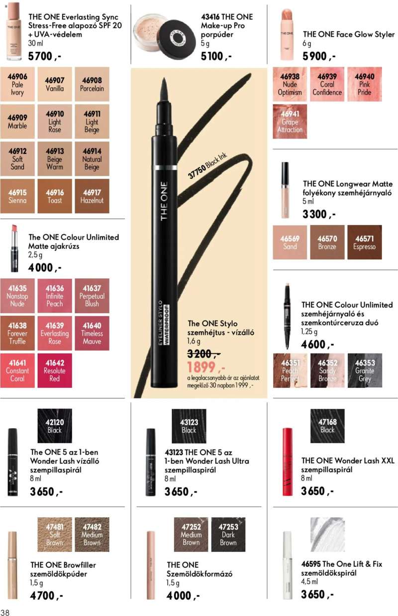 Oriflame Oriflame katalógus 2026/10 38 oldal
