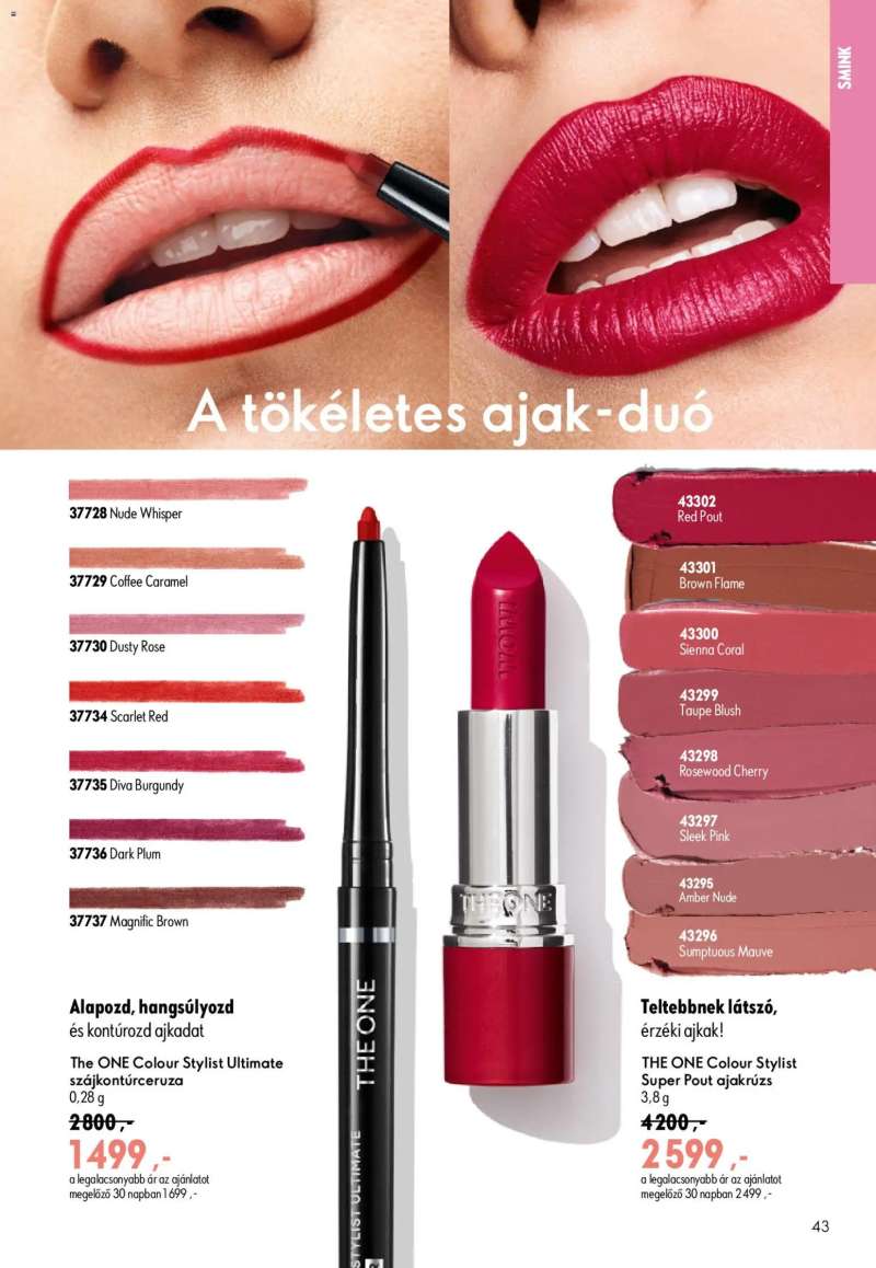 Oriflame Oriflame katalógus 2026/10 43 oldal