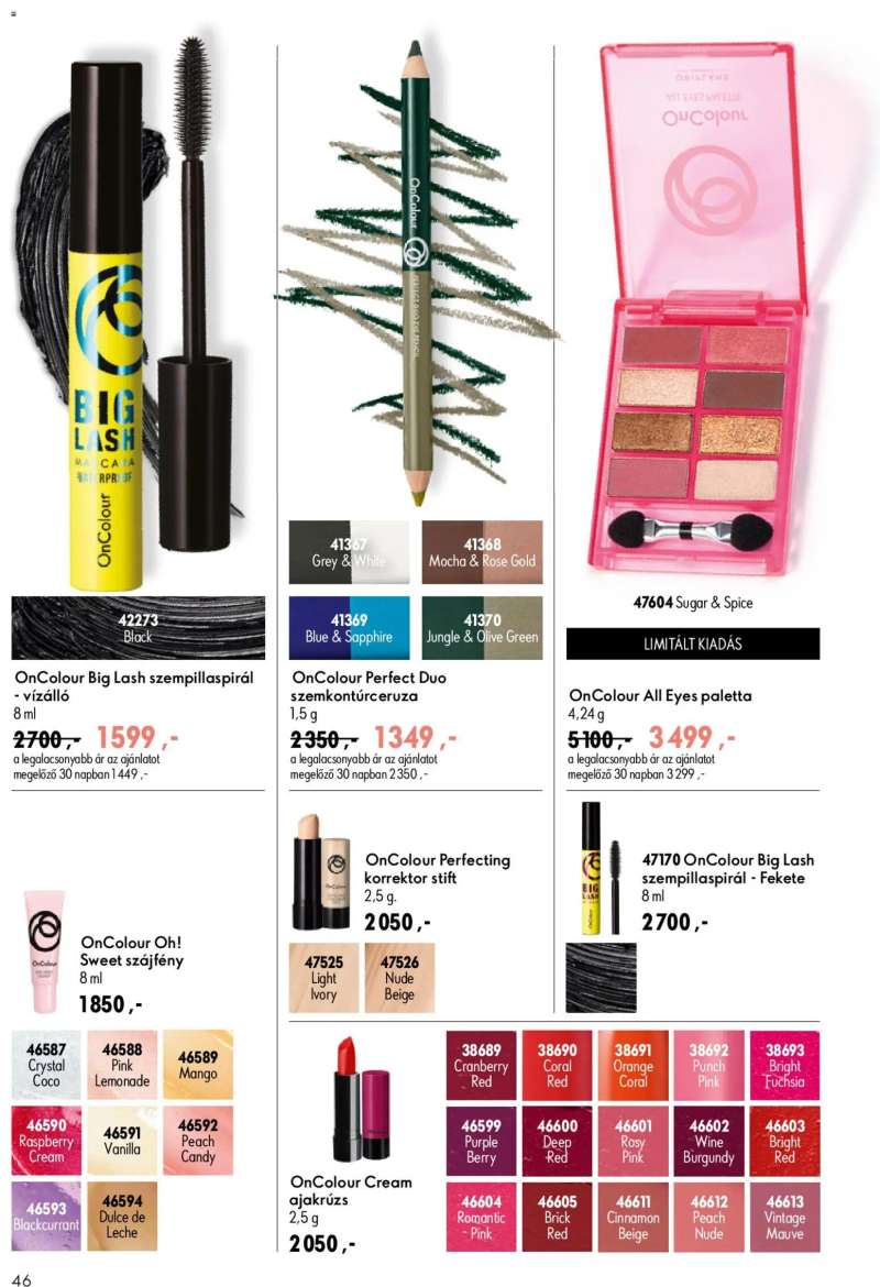 Oriflame Oriflame katalógus 2026/10 46 oldal