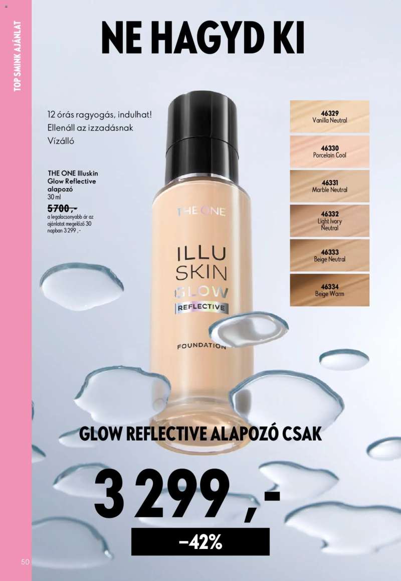 Oriflame Oriflame katalógus 2026/10 50 oldal