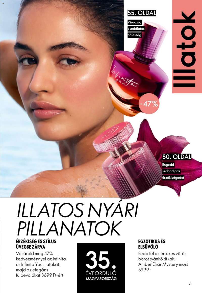 Oriflame Oriflame katalógus 2026/10 51 oldal