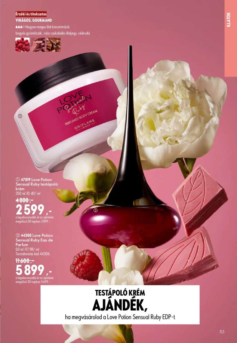 Oriflame Oriflame katalógus 2026/10 53 oldal