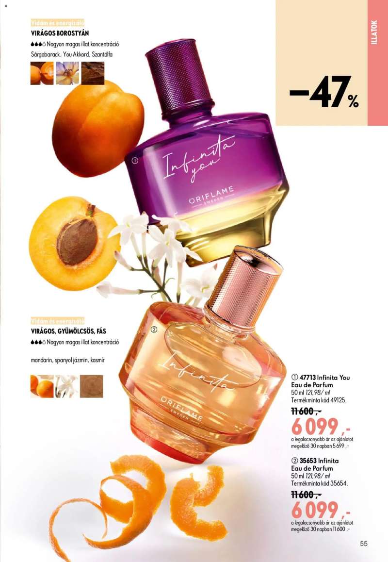 Oriflame Oriflame katalógus 2026/10 55 oldal