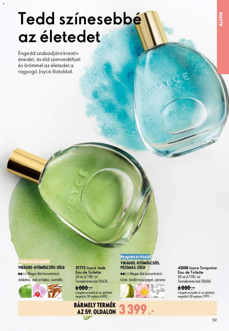 Oriflame Oriflame katalógus 2026/10 59 oldal