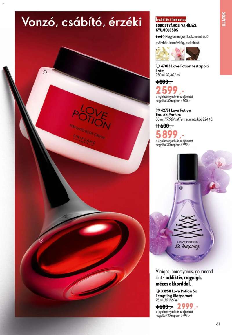 Oriflame Oriflame katalógus 2026/10 61 oldal