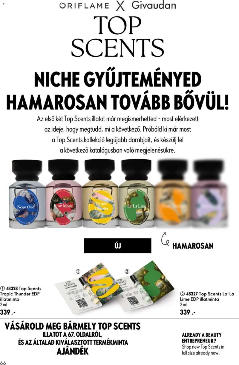 Oriflame Oriflame katalógus 2026/10 66 oldal