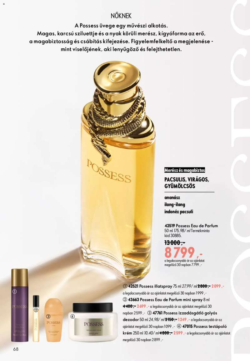 Oriflame Oriflame katalógus 2026/10 68 oldal