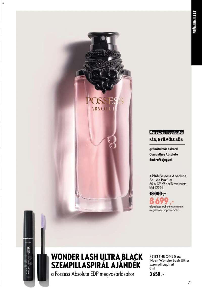 Oriflame Oriflame katalógus 2026/10 71 oldal