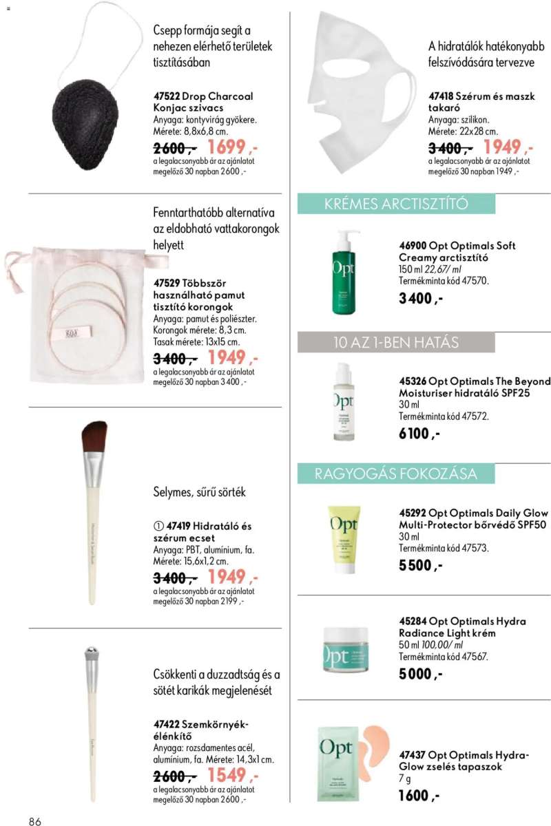 Oriflame Oriflame katalógus 2026/10 86 oldal
