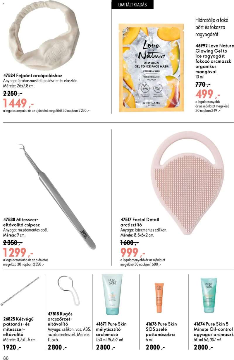 Oriflame Oriflame katalógus 2026/10 88 oldal