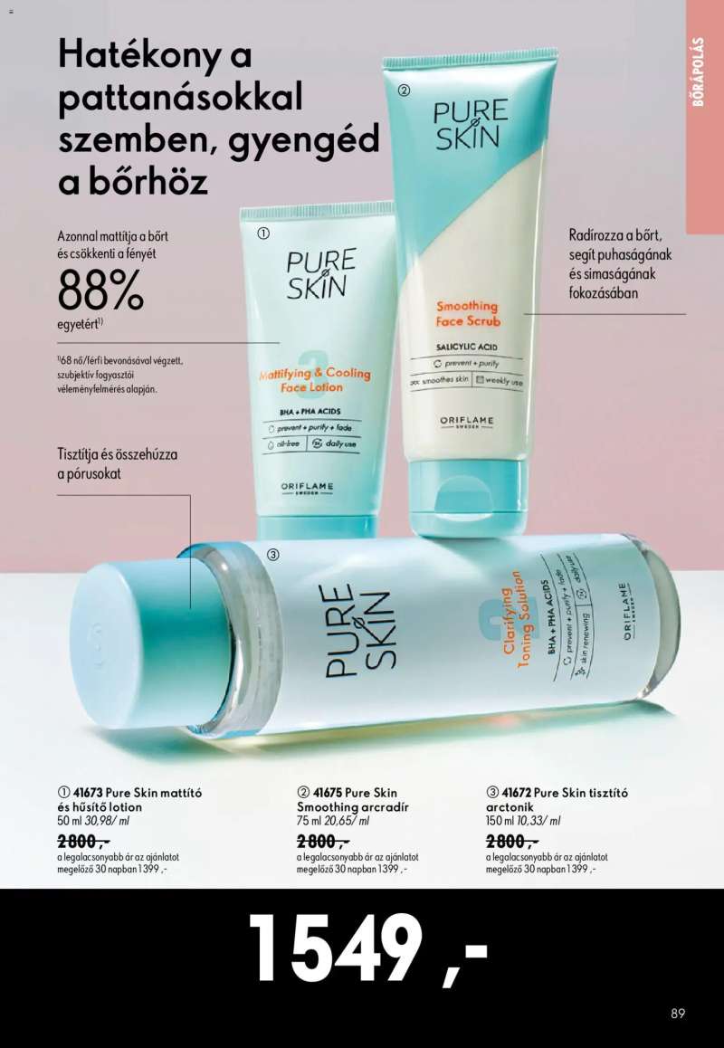 Oriflame Oriflame katalógus 2026/10 89 oldal