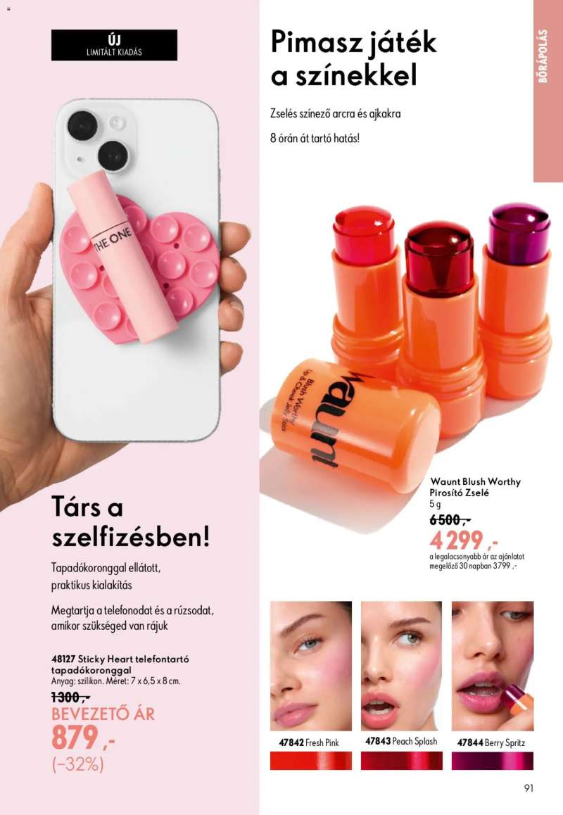 Oriflame Oriflame katalógus 2026/10 91 oldal