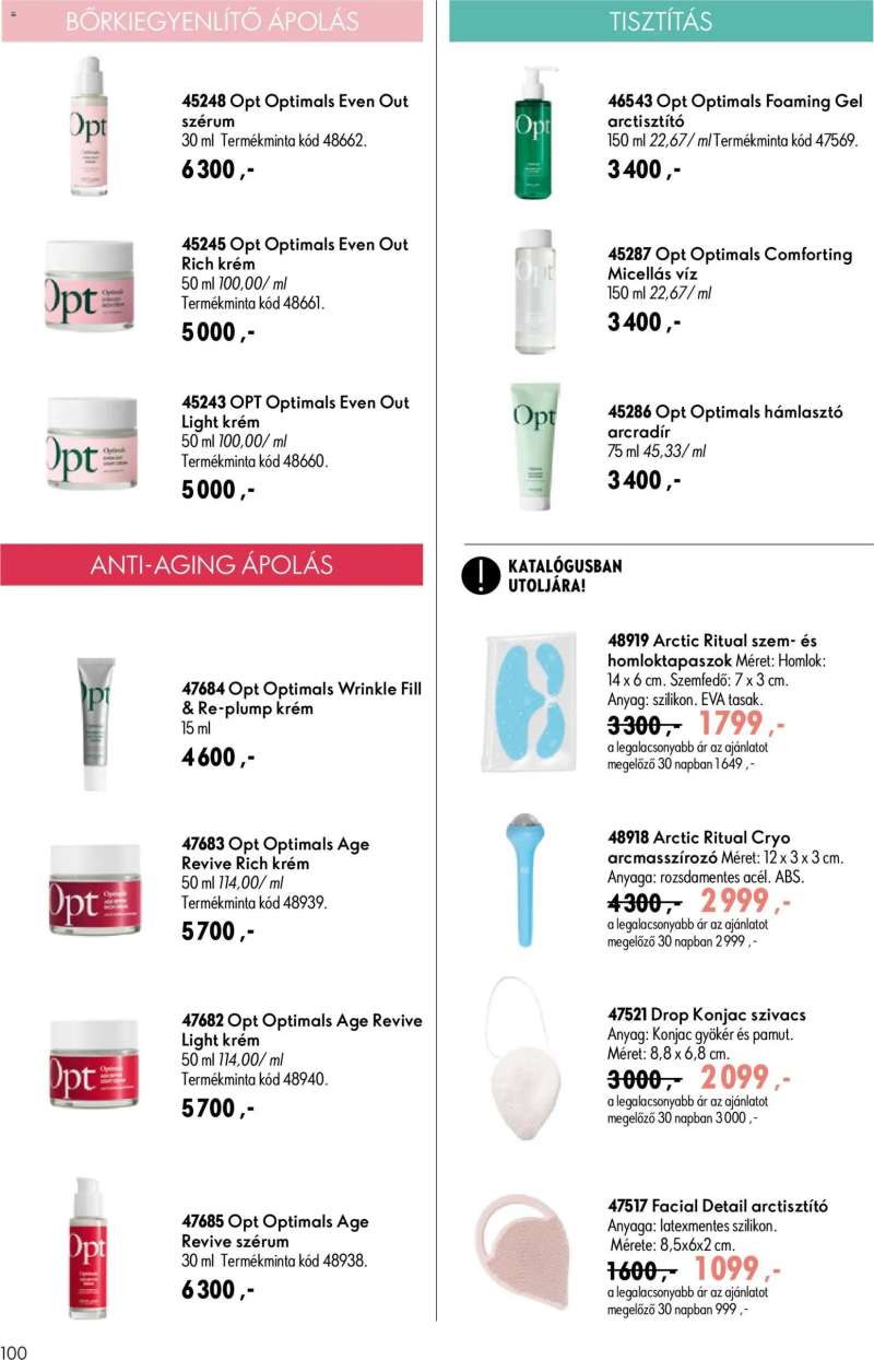 Oriflame Oriflame katalógus 2026/11 100 oldal