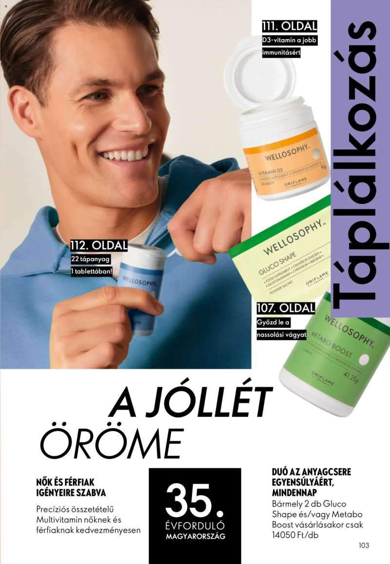 Oriflame Oriflame katalógus 2026/11 103 oldal