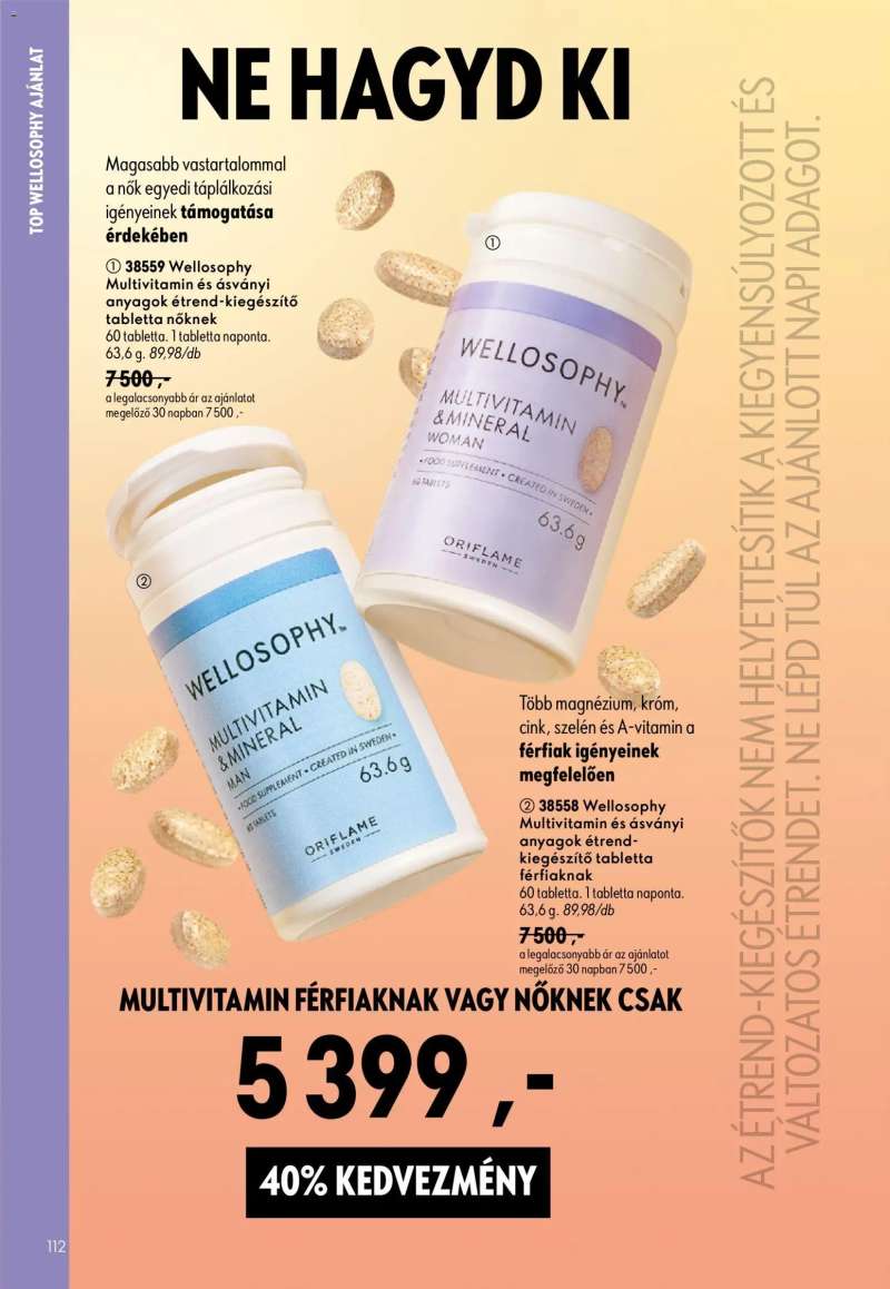 Oriflame Oriflame katalógus 2026/11 112 oldal
