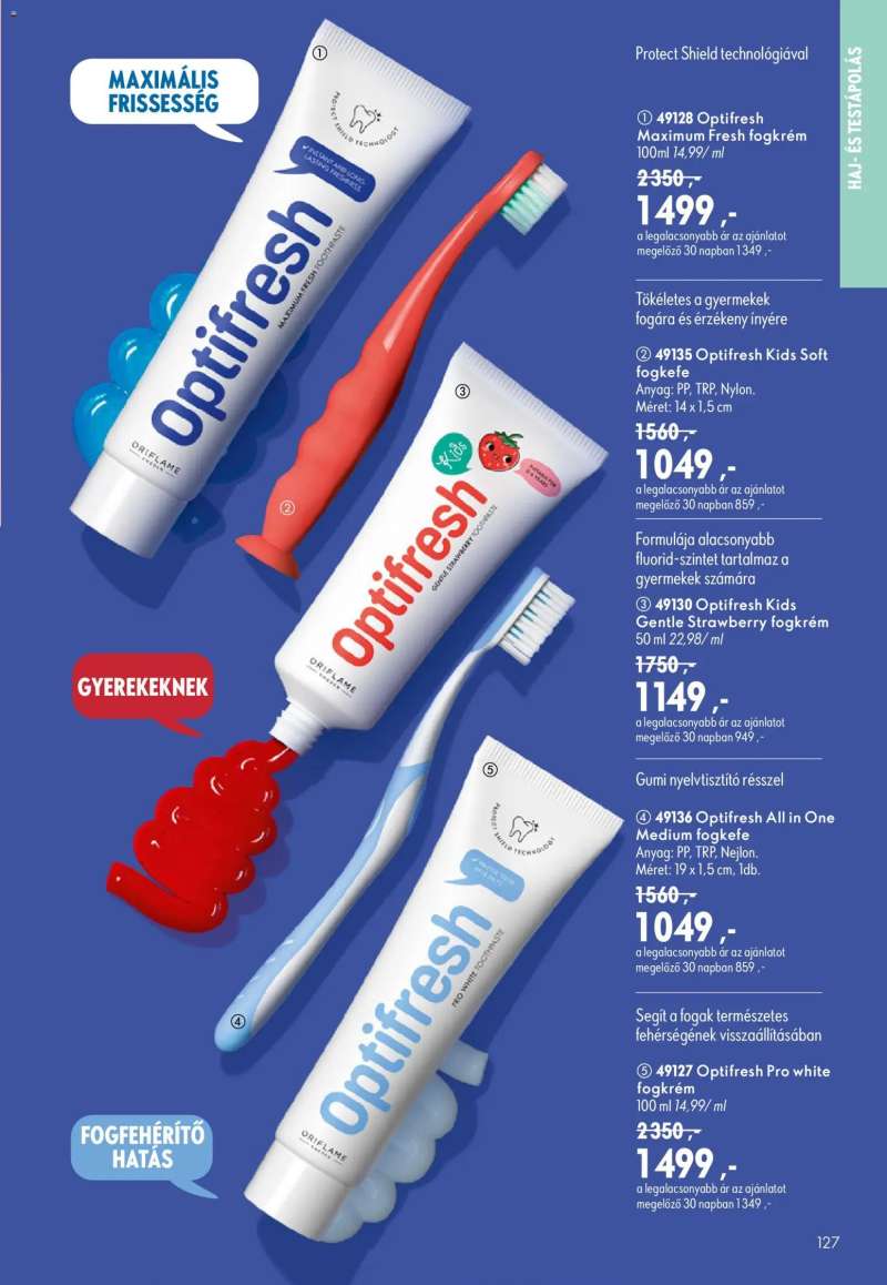 Oriflame Oriflame katalógus 2026/11 127 oldal