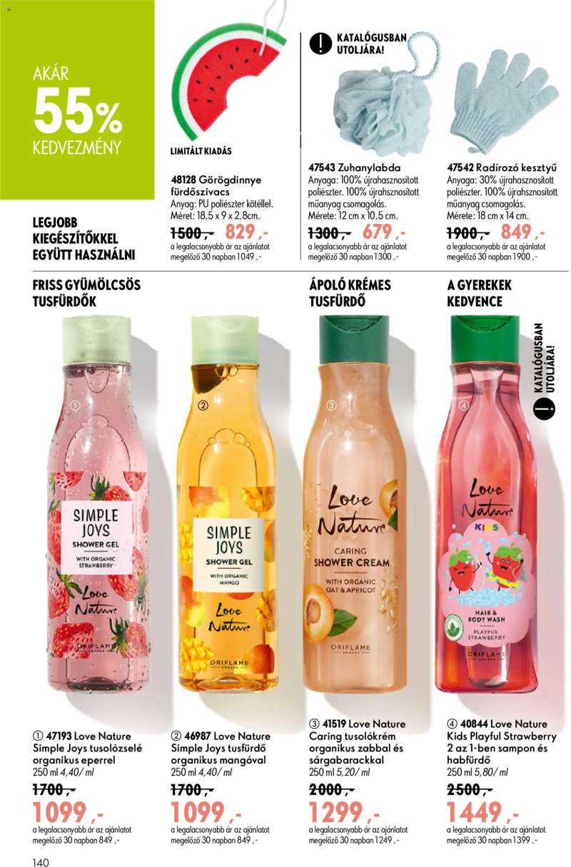 Oriflame Oriflame katalógus 2026/11 140 oldal