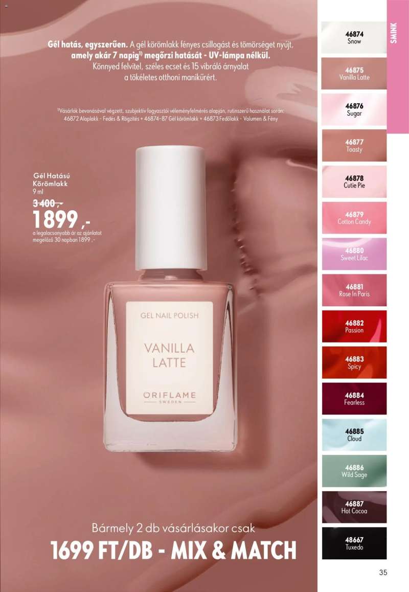 Oriflame Oriflame katalógus 2026/11 35 oldal