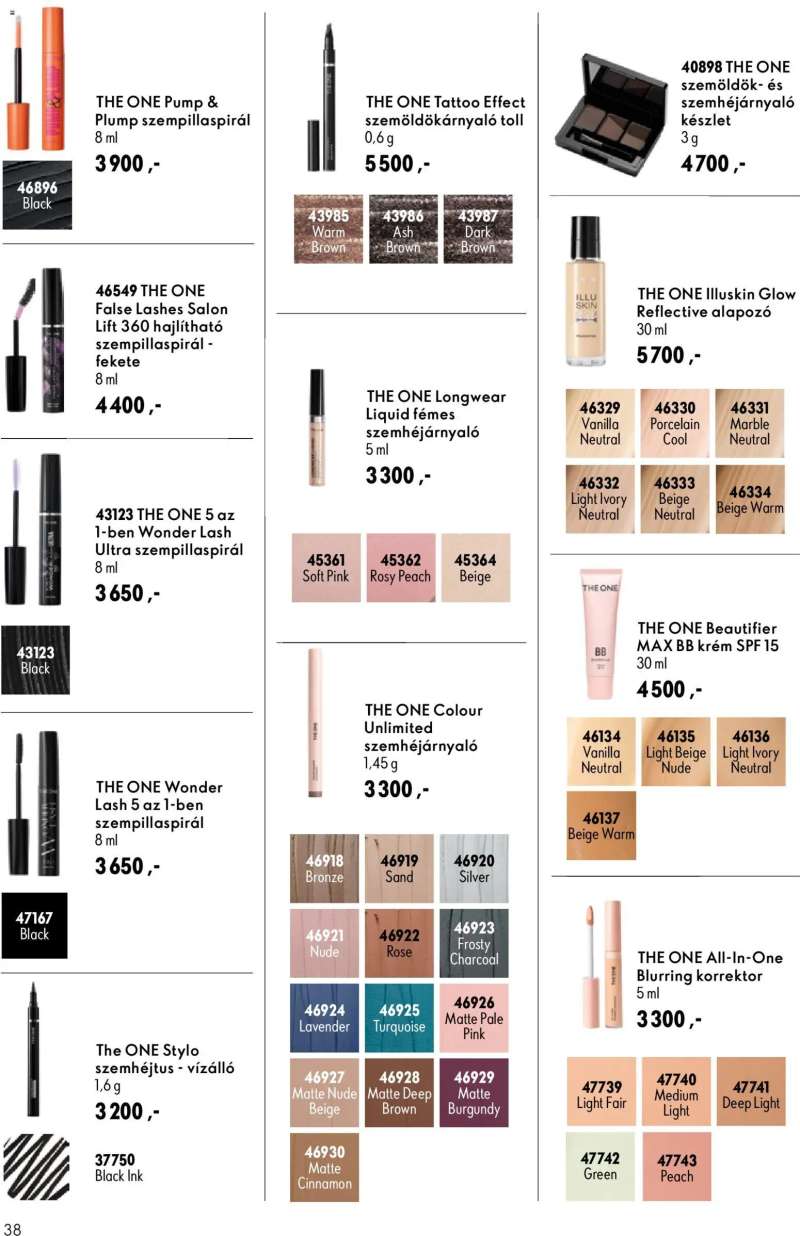 Oriflame Oriflame katalógus 2026/11 38 oldal