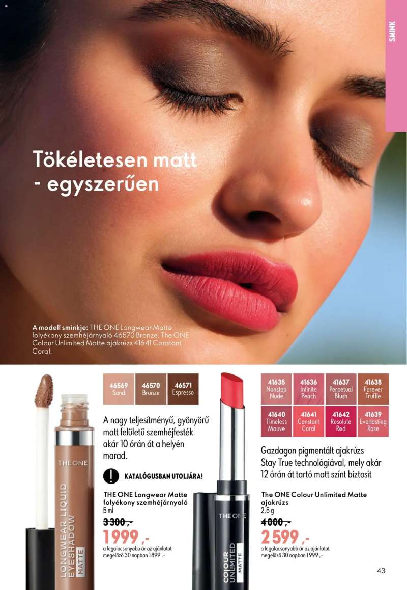 Oriflame Oriflame katalógus 2026/11 43 oldal