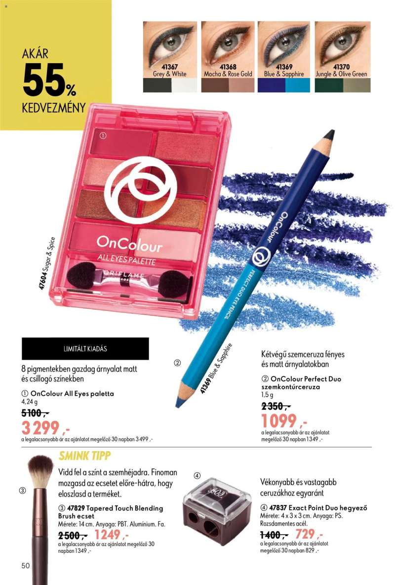 Oriflame Oriflame katalógus 2026/11 50 oldal
