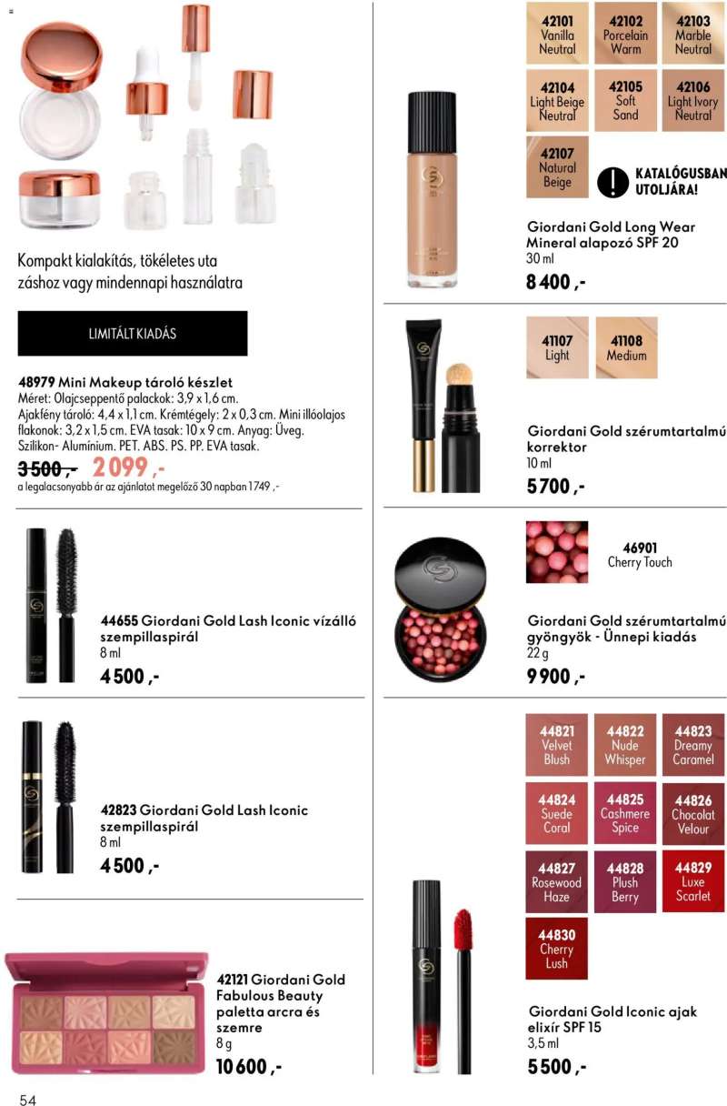 Oriflame Oriflame katalógus 2026/11 54 oldal