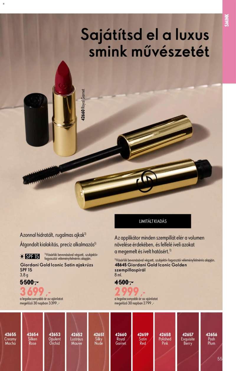 Oriflame Oriflame katalógus 2026/11 55 oldal