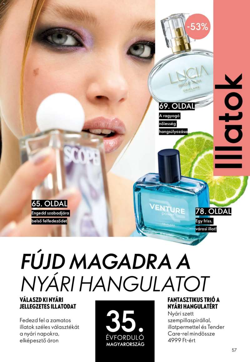 Oriflame Oriflame katalógus 2026/11 57 oldal