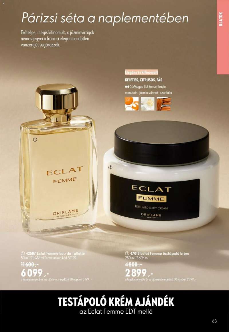 Oriflame Oriflame katalógus 2026/11 63 oldal