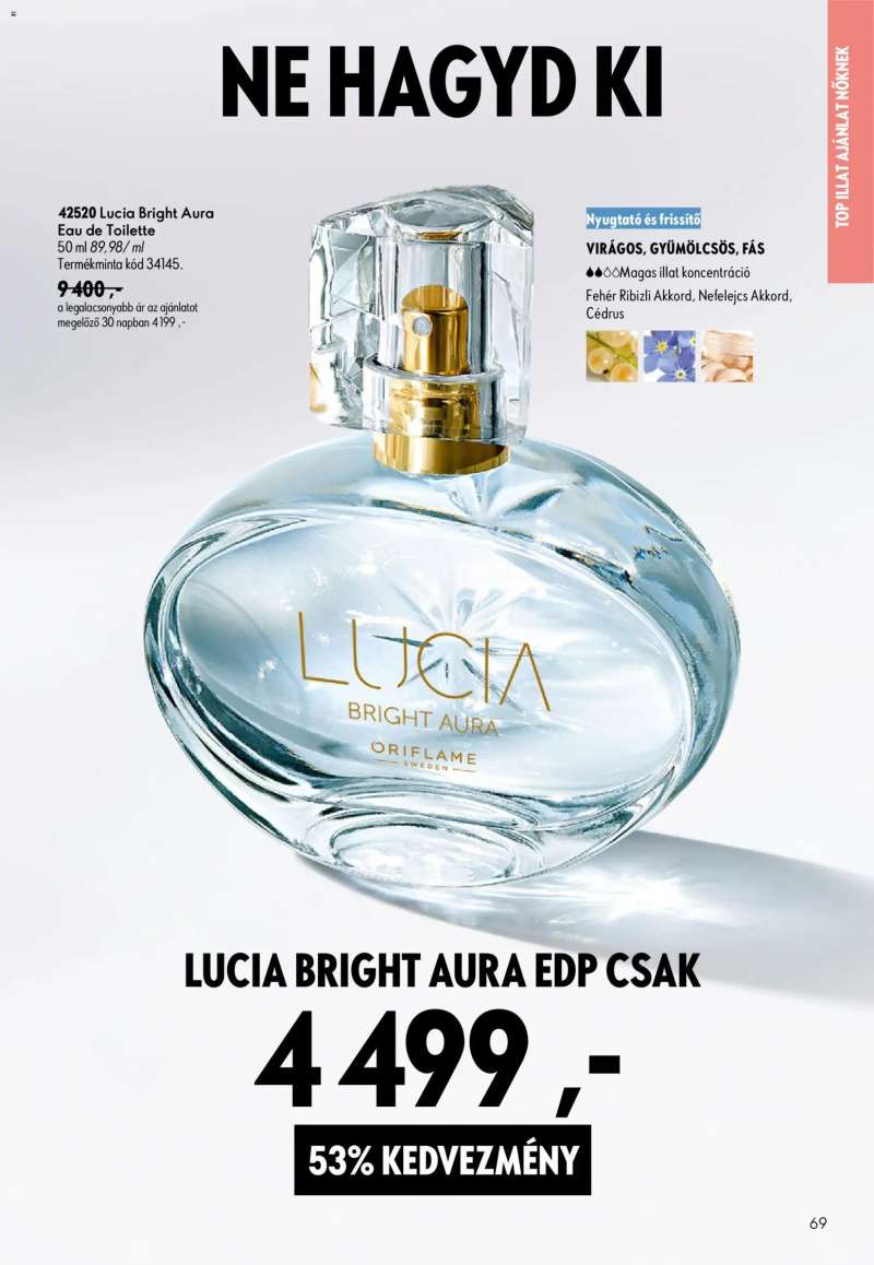 Oriflame Oriflame katalógus 2026/11 69 oldal