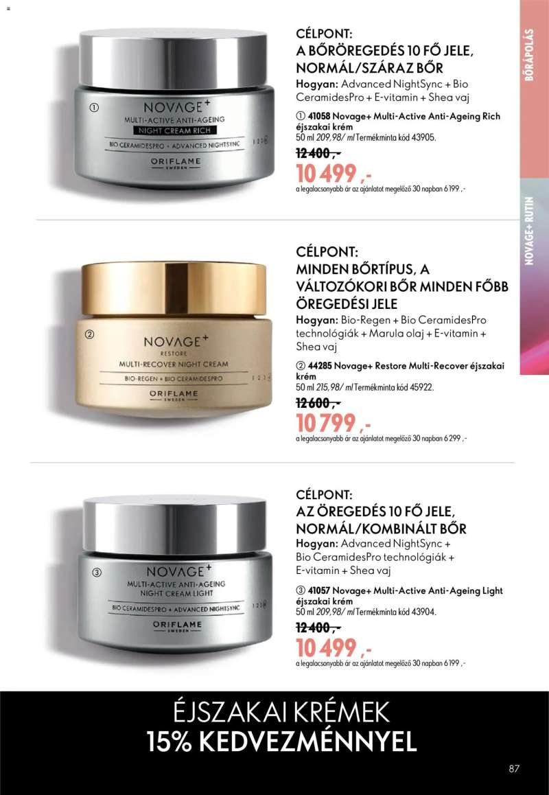 Oriflame Oriflame katalógus 2026/11 87 oldal