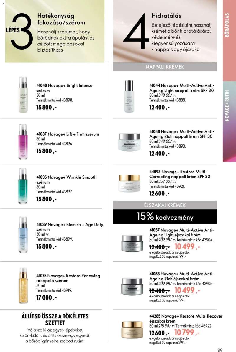 Oriflame Oriflame katalógus 2026/11 89 oldal