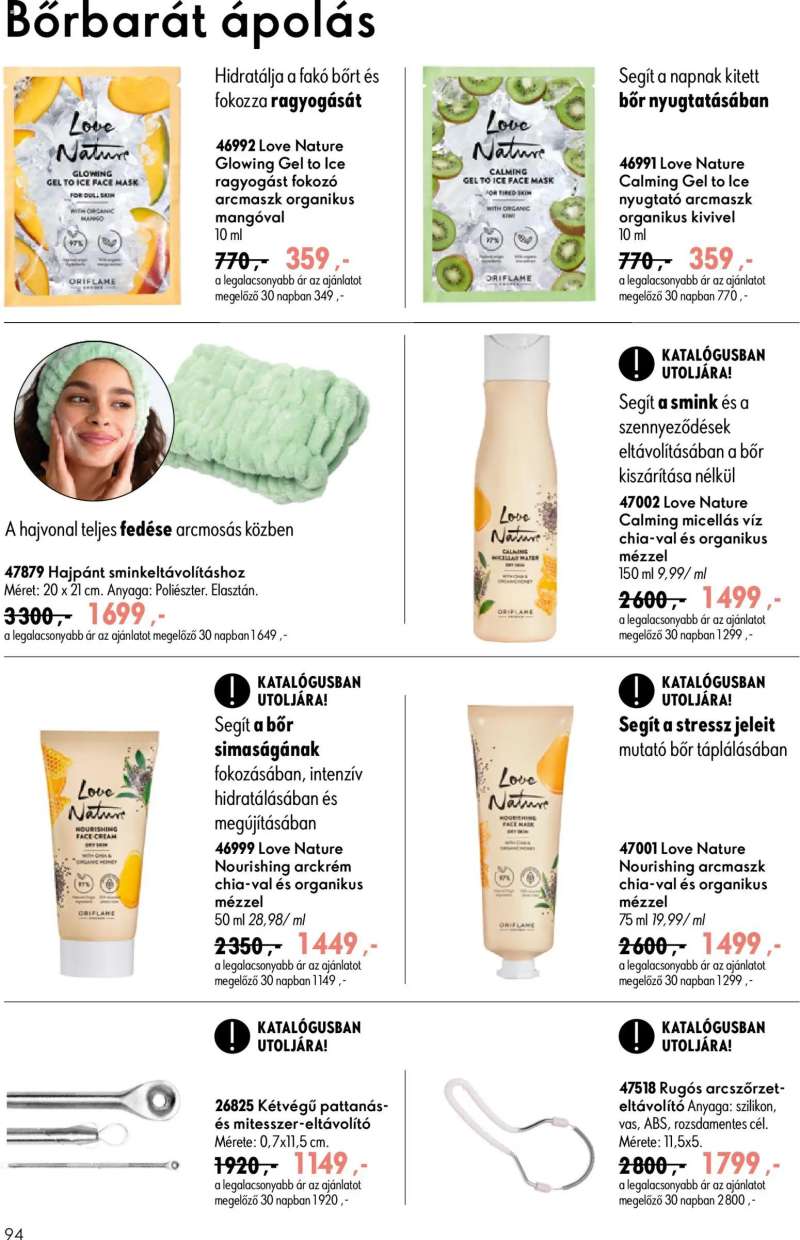 Oriflame Oriflame katalógus 2026/11 94 oldal