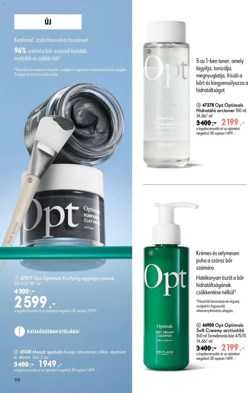 Oriflame Oriflame katalógus 2026/11 98 oldal