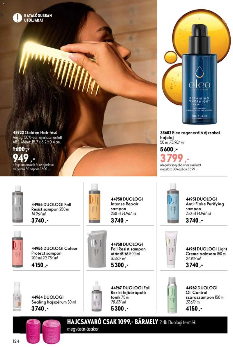 Oriflame Oriflame katalógus 2026/12 124 oldal