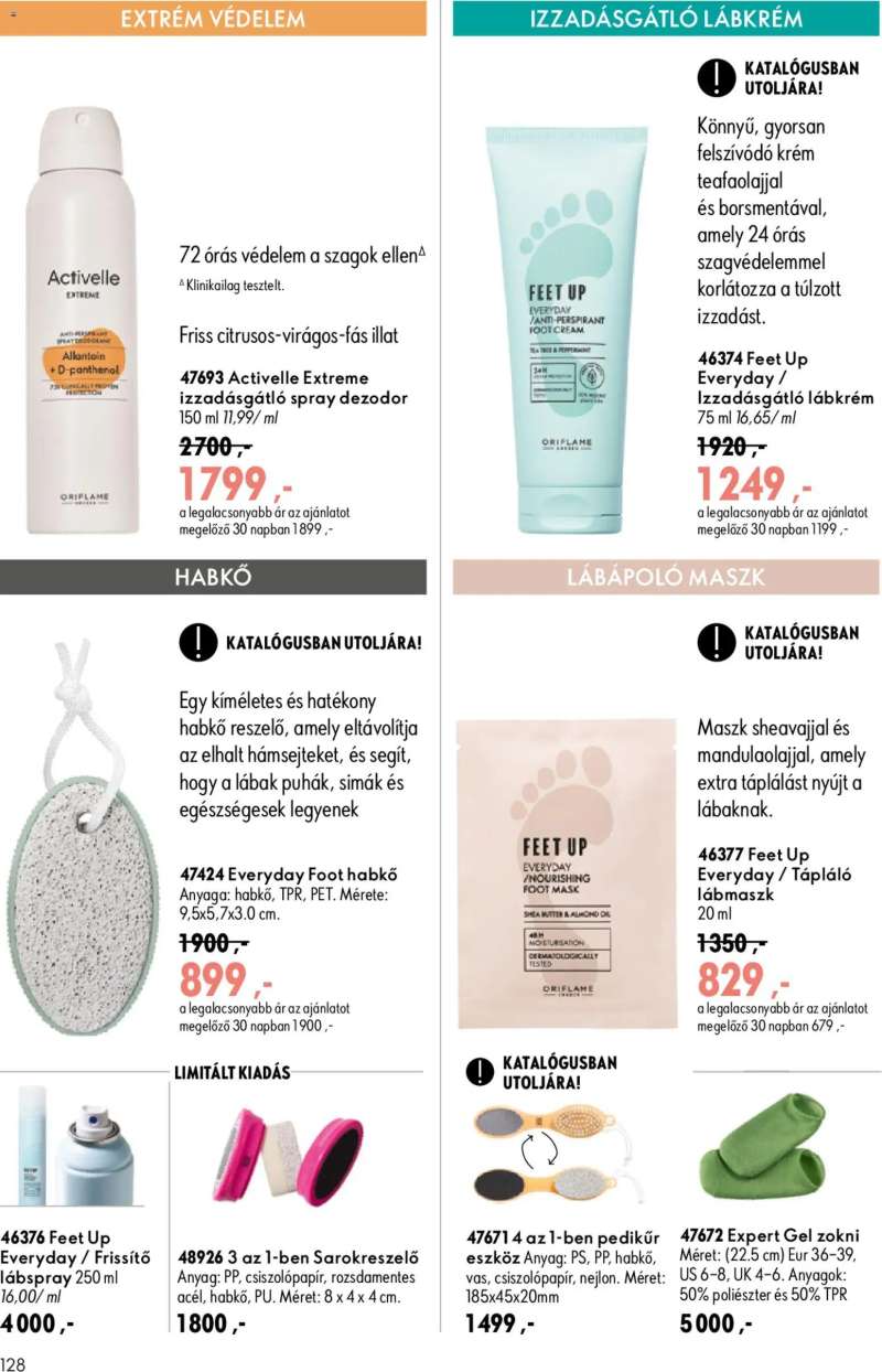 Oriflame Oriflame katalógus 2026/12 128 oldal
