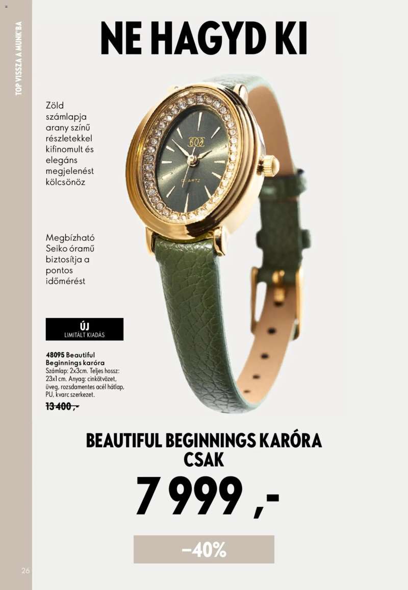 Oriflame Oriflame katalógus 2026/12 26 oldal