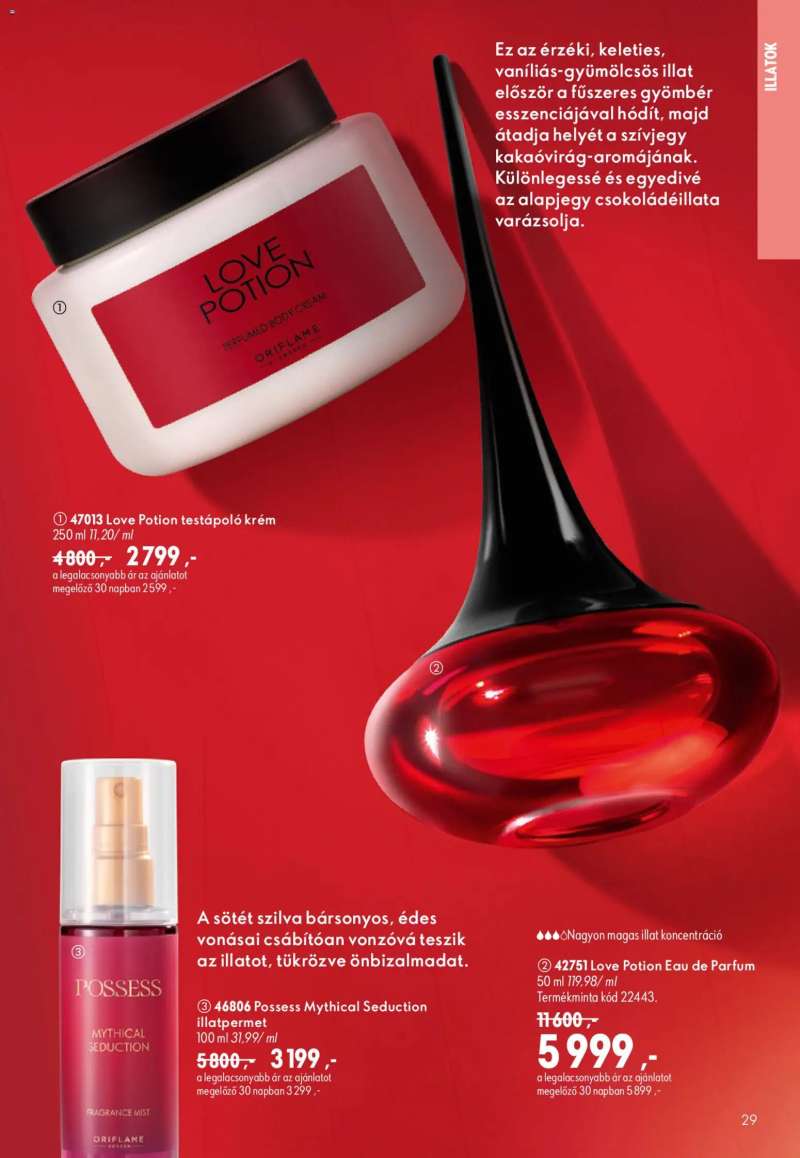 Oriflame Oriflame katalógus 2026/12 29 oldal