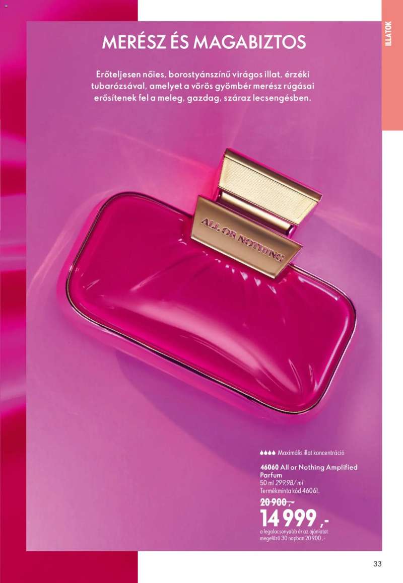 Oriflame Oriflame katalógus 2026/12 33 oldal