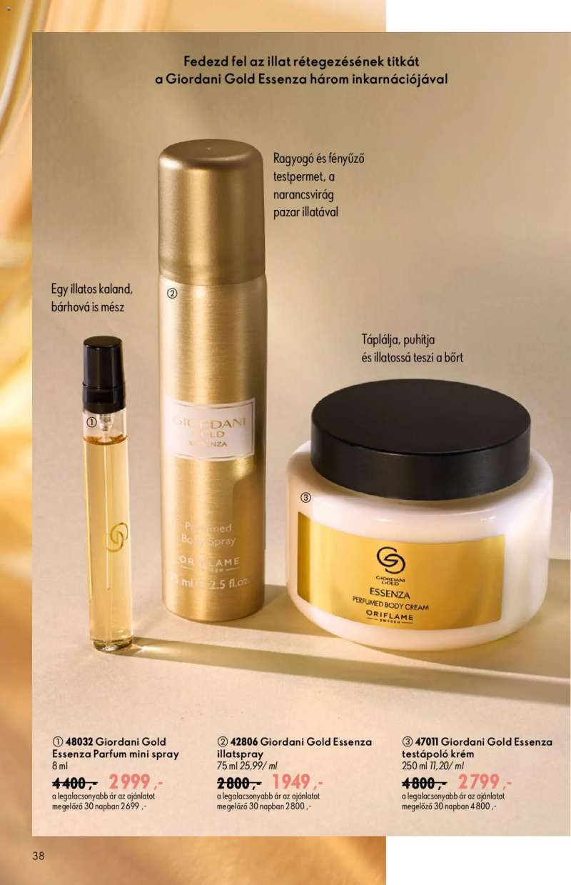 Oriflame Oriflame katalógus 2026/12 38 oldal